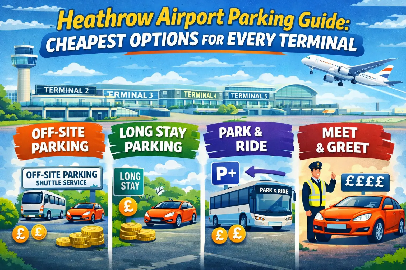 Heathrow Airport Parking Guide: Cheapest Options for Every Terminal