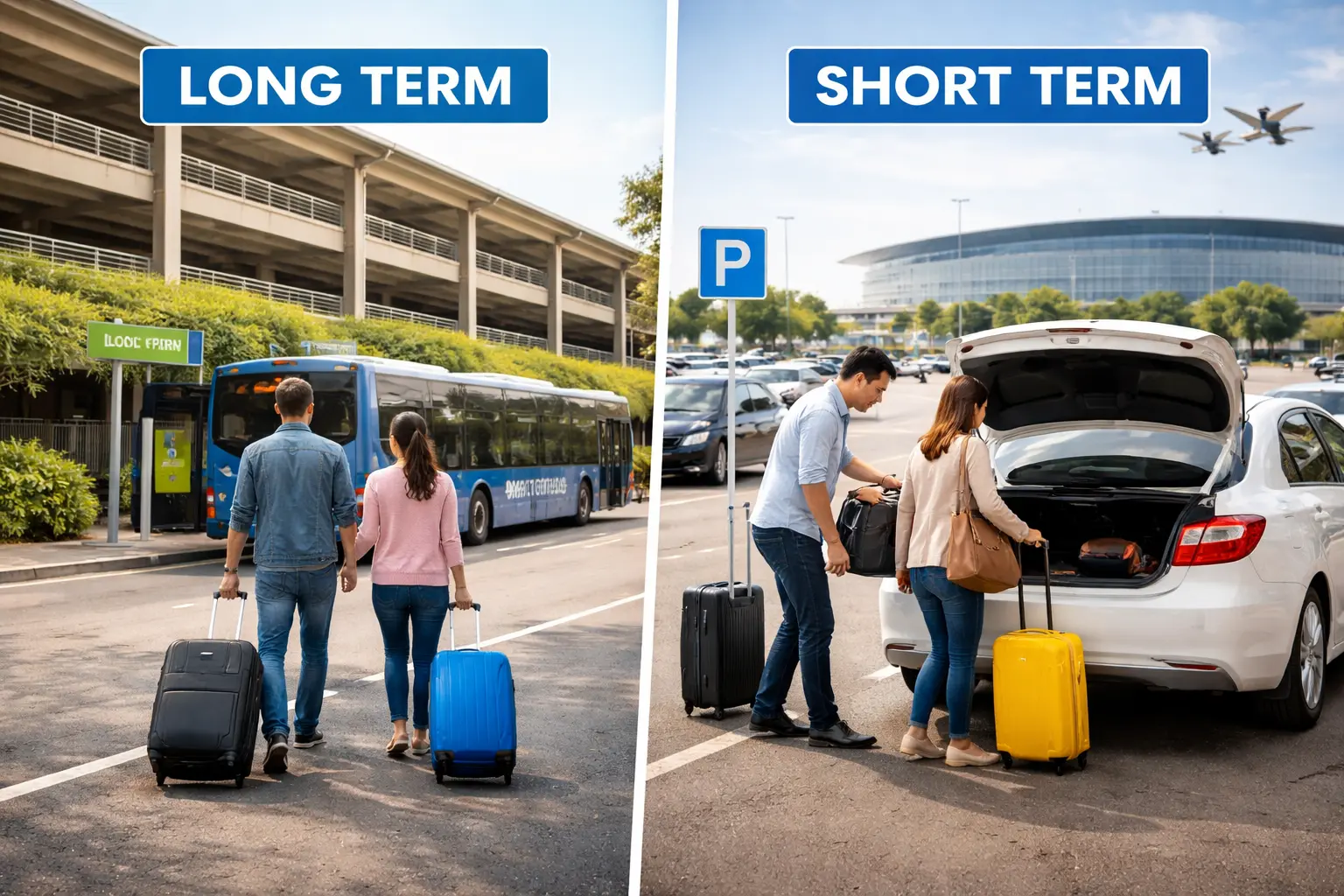 Long Term vs Short Term Airport Parking: Which One Should You Choose?