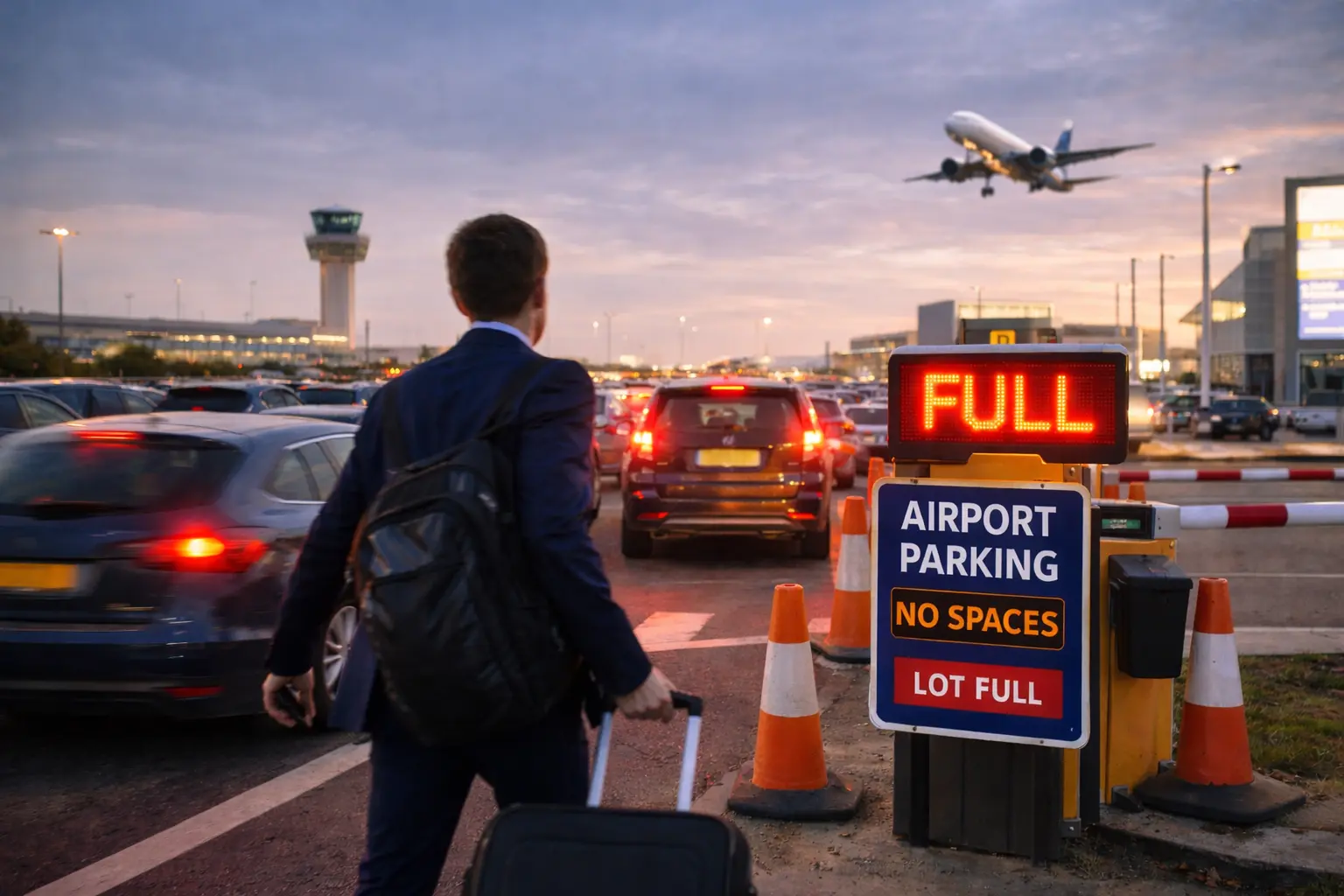 What Happens If You Arrive Late to Airport Parking in the UK?