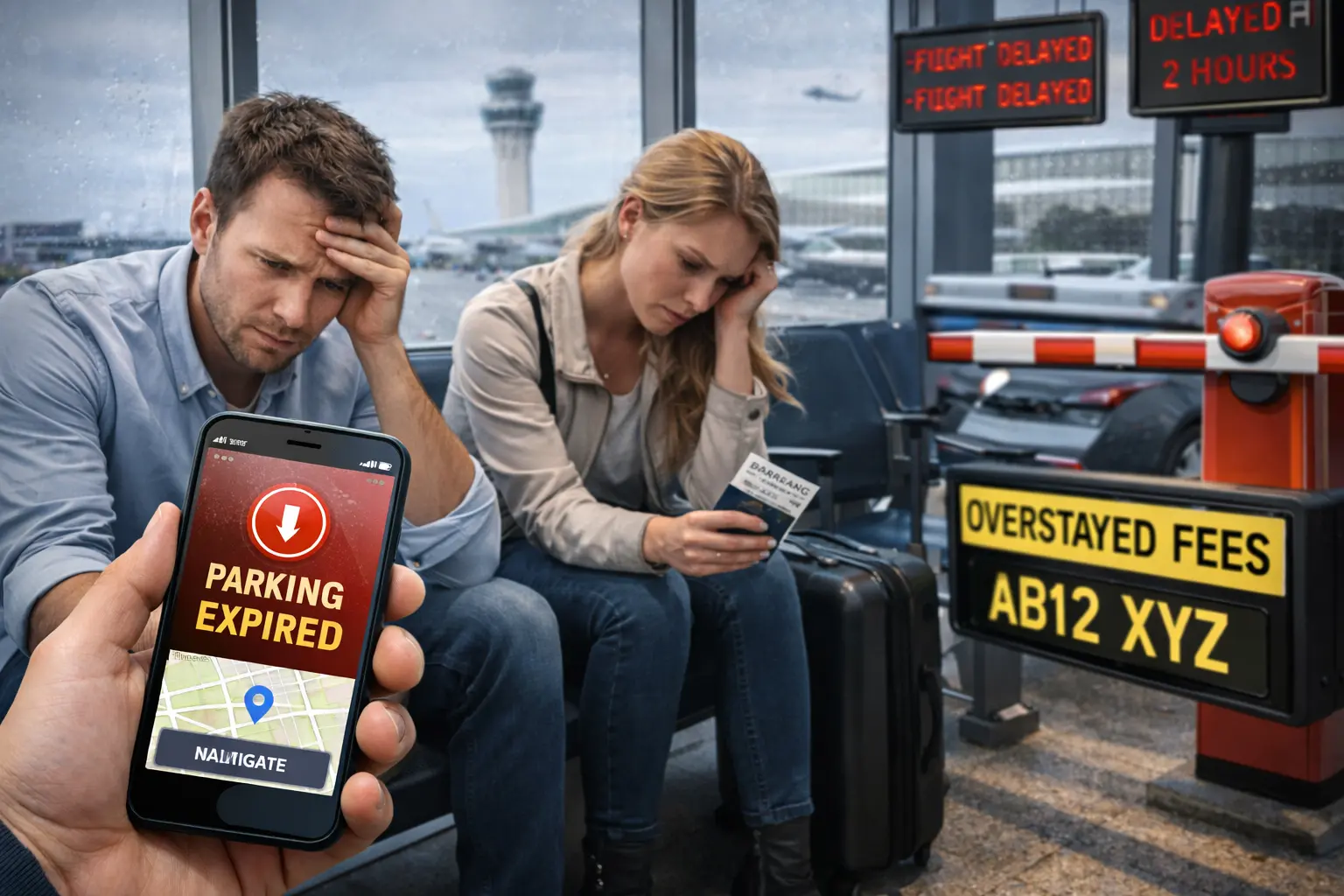 What Happens If My Flight Is Delayed and Parking Expires?