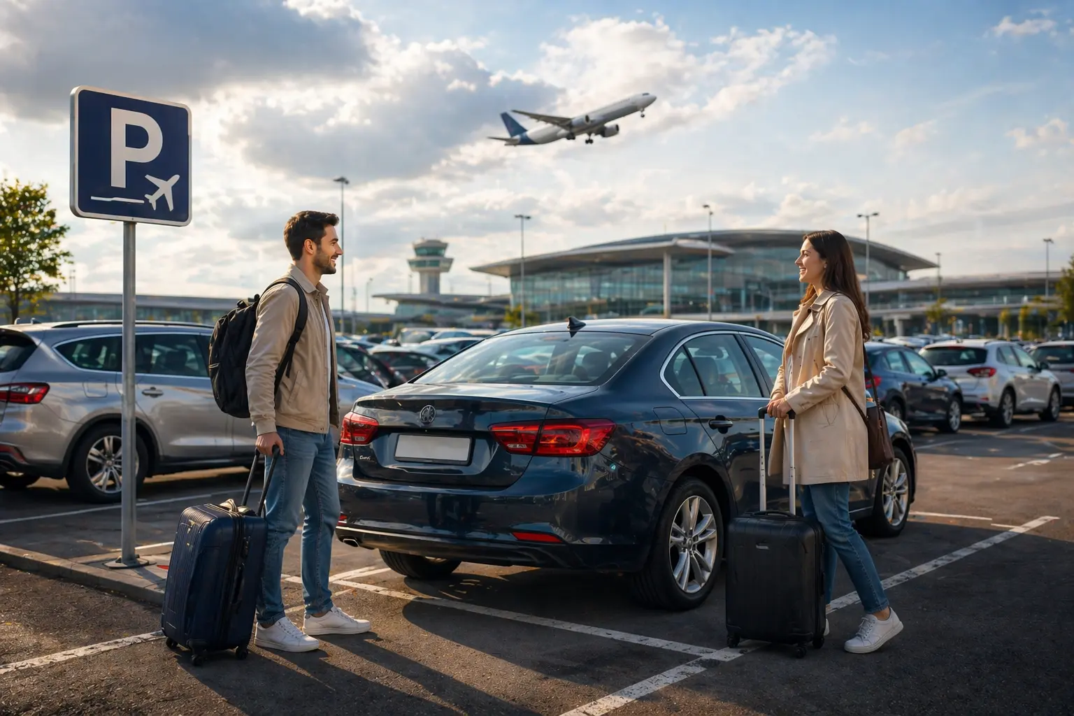 Can I Share Airport Parking with Someone Else?