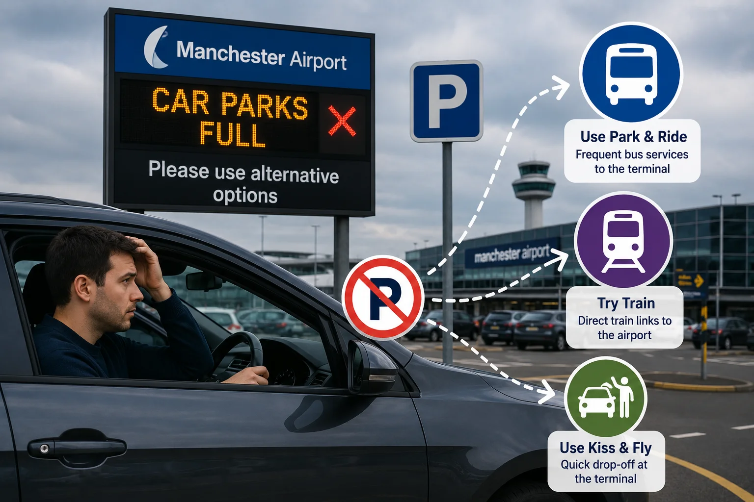 What Happens If Parking Is Full at Manchester Airport?