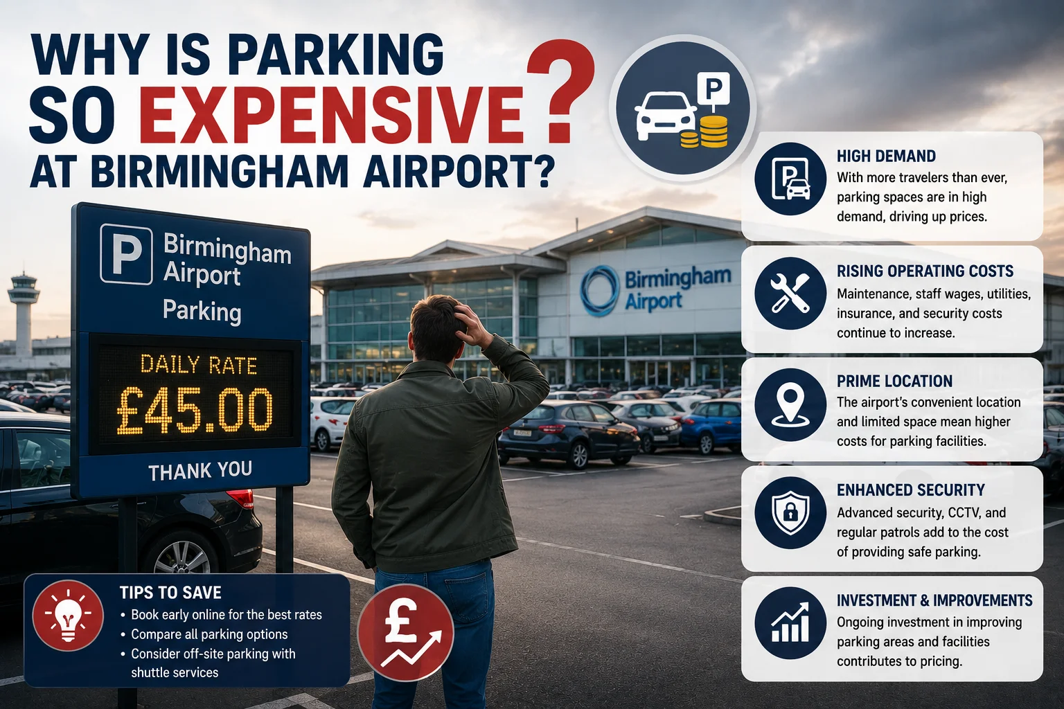 Why Is Parking So Expensive at Birmingham Airport?